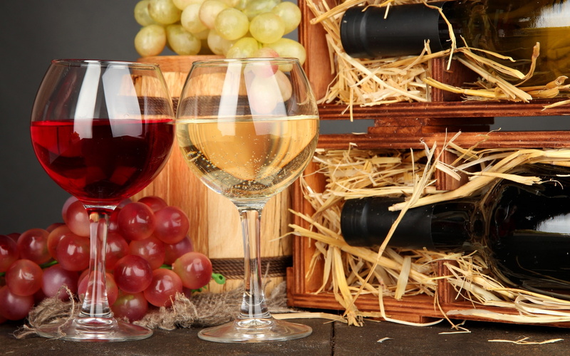 wine, food and drink, table, still life, close-up, no people, winetasting, wineglass, refreshment, food, grape, fruit, 2K, freshness, healthy eating, grapes