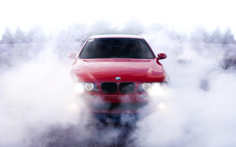 1080P, series, bmw, cars, e, red