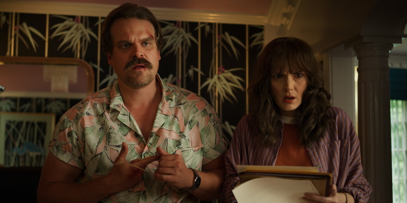 Joyce Byers, Stranger Things - Season 3, Winona Ryder, David Harbour, 5K, Stranger Things, TV Show, Jim Hopper