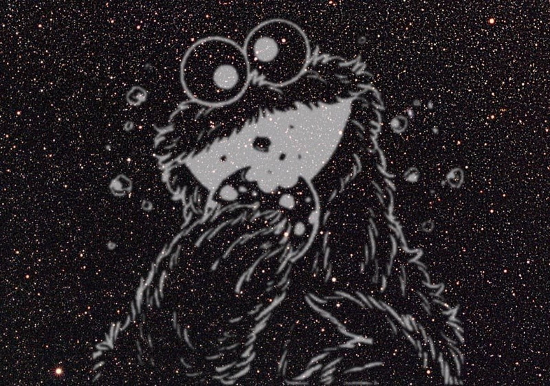 illustration, sesame, Cookie Monster, cookie, monster, street, Sesame Street, 480P