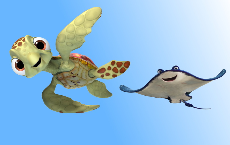 Pixar, Finding Dory, 2K, ramp, animation, turtle