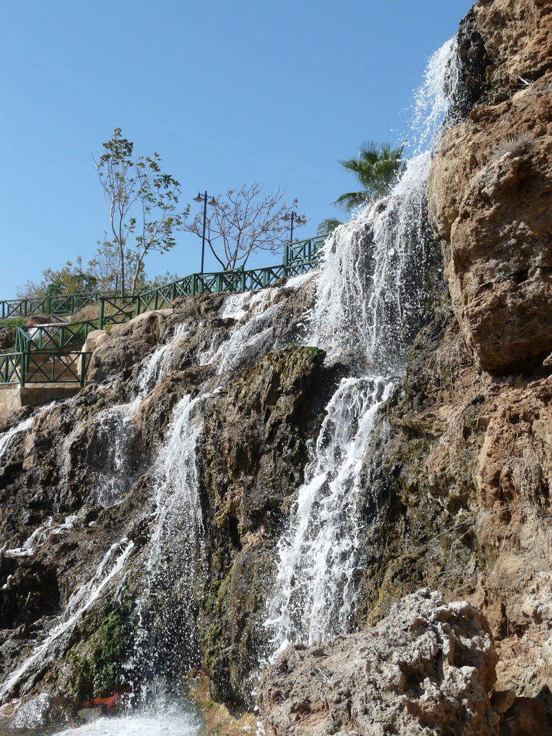 Waterfall, nature, Water, rock - object, land, outdoors, day, Murmur, sky, duden park, no people, 2K, formation, beauty in nature, tree, motion, Bach