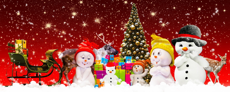 family, gifts, emotions, christmas motif, toy, slide, decoration, winter, red, surprise, christmas decoration, celebration, celebration event, christmas