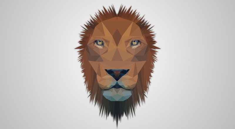 1080P, jasper verbeet, low poly, art and craft, beautiful, Vector Art, creativity, art, still life, copy space, body part, cut out, shape, artistic, lion