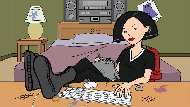 cartoon/comic, daria, jane, hd, 720P