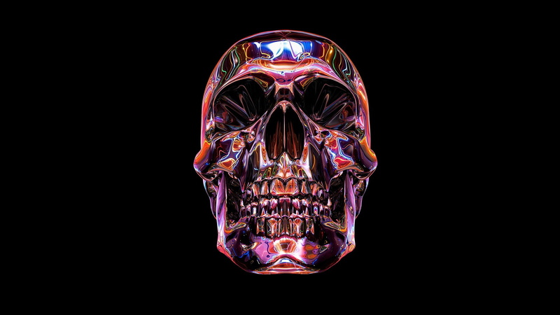 black background, anatomy, body part, close-up, creativity, copy space, mri scan, indoors, multi colored, people, tomography, human body part, science
