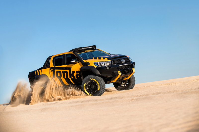 Concept trucks, Off-roading, Toyota Hilux Tonka, 2K, 2017