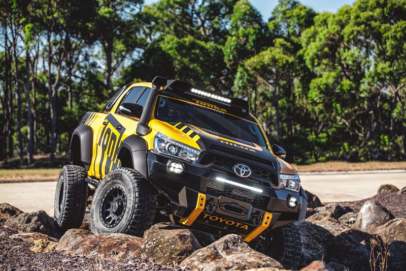 toyota, hilux, tuning, concept, sr5, pickup, truck, custom, tonka, 4x4, 1080P