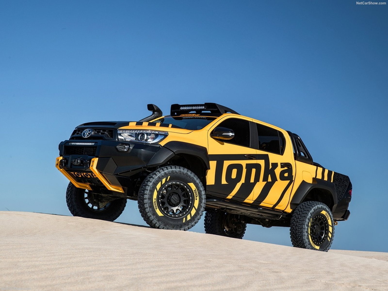 pickup, hilux, concept, truck, 720P, tonka, toyota, 2017
