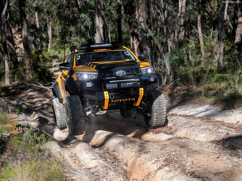 truck, pickup, hilux, toyota, concept, 2017, tonka, 720P