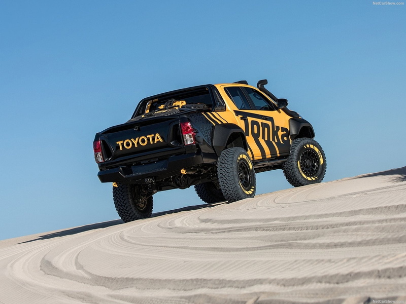 toyota, concept, 720P, hilux, 2017, tonka, truck, pickup