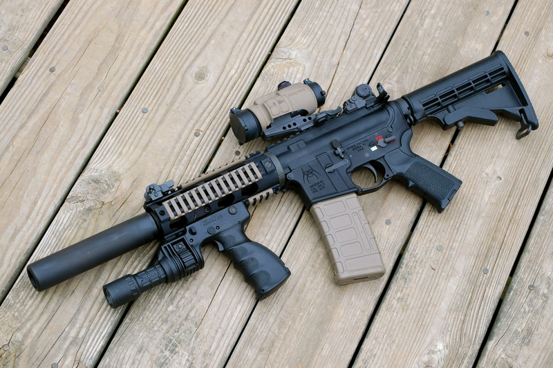 rifle, assault rifle, Board, 2K, black, optics, assault, machine