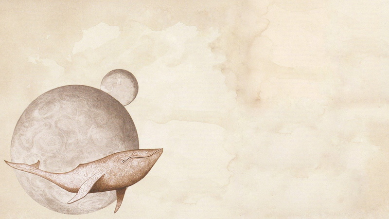 art and craft, old, copy space, digital composite, creativity, colored background, pattern, backgrounds, paper, 1080P, textured, digital art universe space planet minimalism whale simple background ornamented gojira