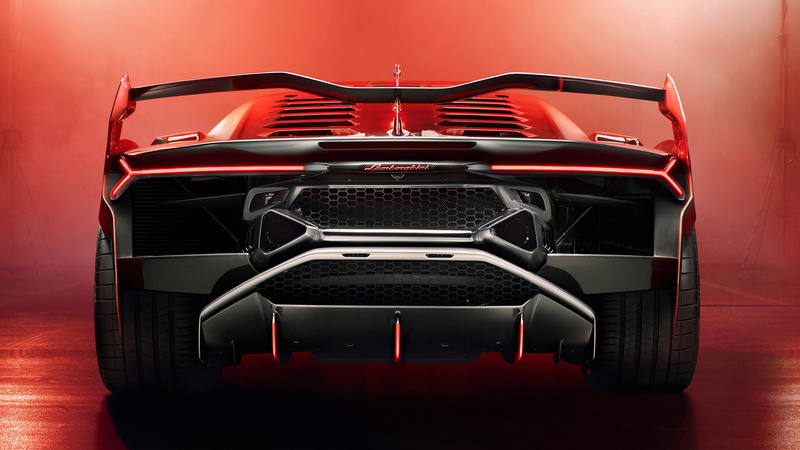 Sport Car, Car, 1080P, Black Car, Supercar, Lamborghini SC18, Lamborghini