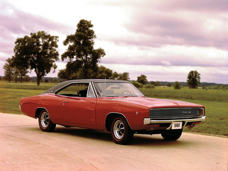 1968, dodge, muscle, charger, classic, 1080P