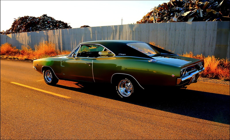 720P, usa, dodge, cars, 1968, muscle, classic, charger, mopar