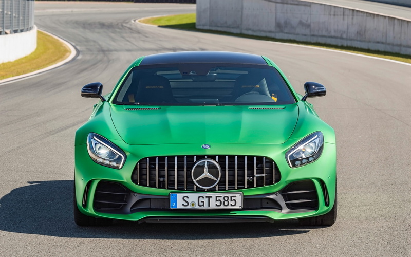 racecar, city, transportation, road, motor racing track, Mercedes Benz, land vehicle, mode of transportation, AMG, number, auto racing, retro styled, 2K
