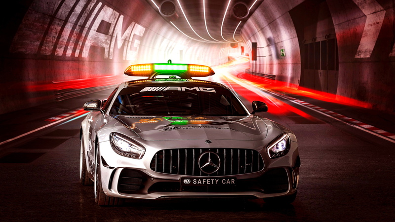 sports car, headlight, vehicle, mercedes amg gt r, luxury car, road, long exposure, speed, street, city, luxury vehicle, tunnel, land vehicle, architecture