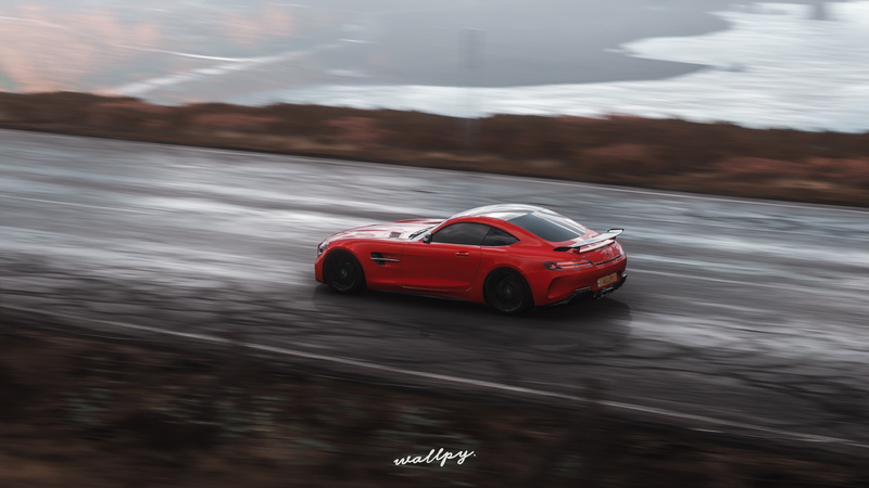 AMG, 4K, GT R, Mercedes-Benz, Microsoft, by Wallpy, Forza Horizon 4