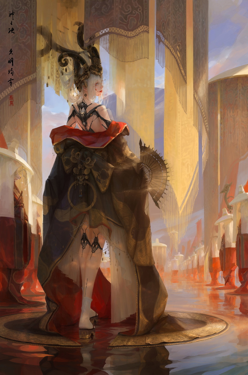 anime girls, void_0, 5K, cyborg, science fiction, anime
