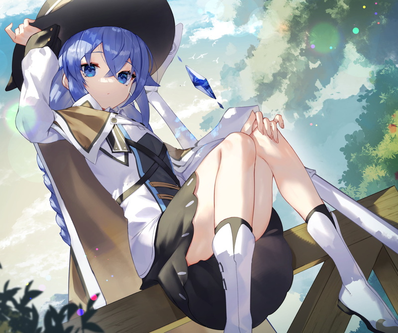 Roxy Migurdia (Mushoku Tensei), anime, Mushoku Tensei, anime girls, 2K
