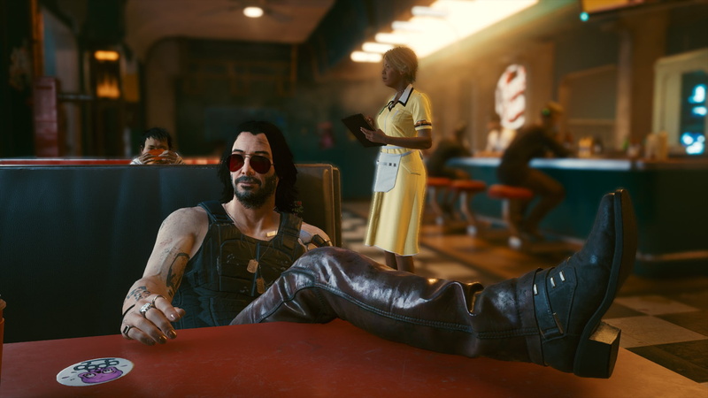 Cyberpunk 2077, 1080P, Johnny Silverhand, cyberpunk, dyed hair