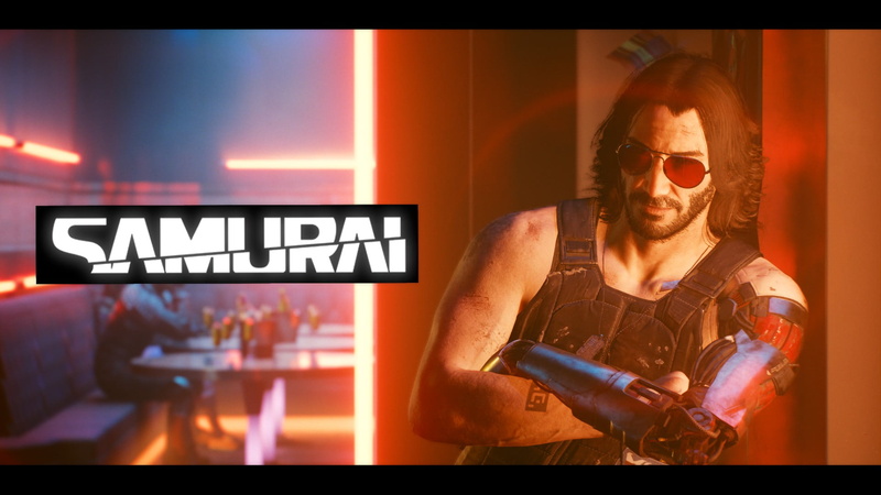 samurai, Johnny Silverhand, 1080P, Aviator, Cyberpunk 2077