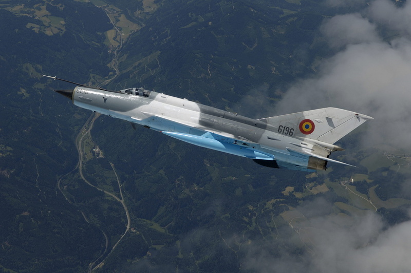 fighter, 1080P, flight, and Gurevich, the view from the top, Mikoyan, clouds, MiG 21, Lancer, frontline