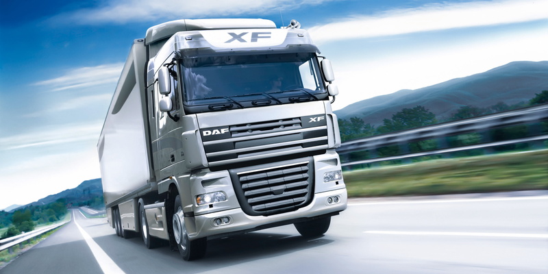 sky, land Vehicle, mode of transportation, shipping, DAF, mountain, speed, street, highway, freight Transportation, semi-Truck, motor vehicle, motion, freight
