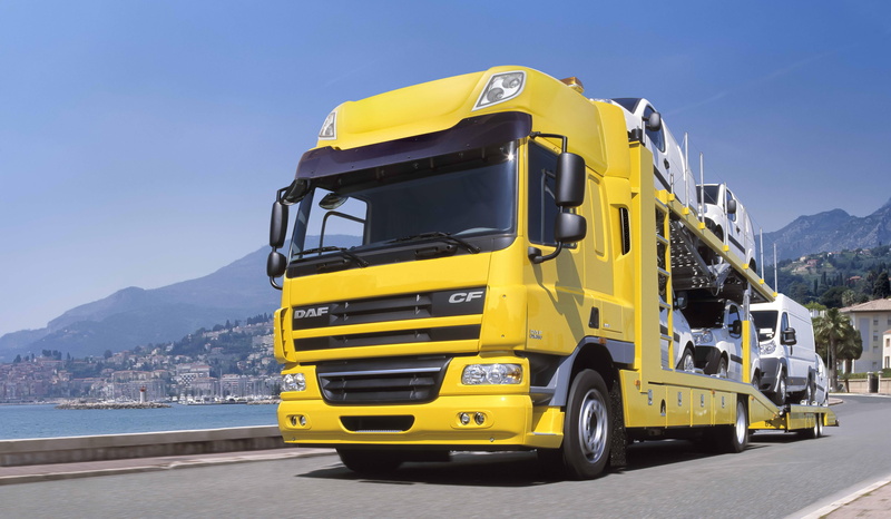 cars, daf trucks, 5K, daf, trucks