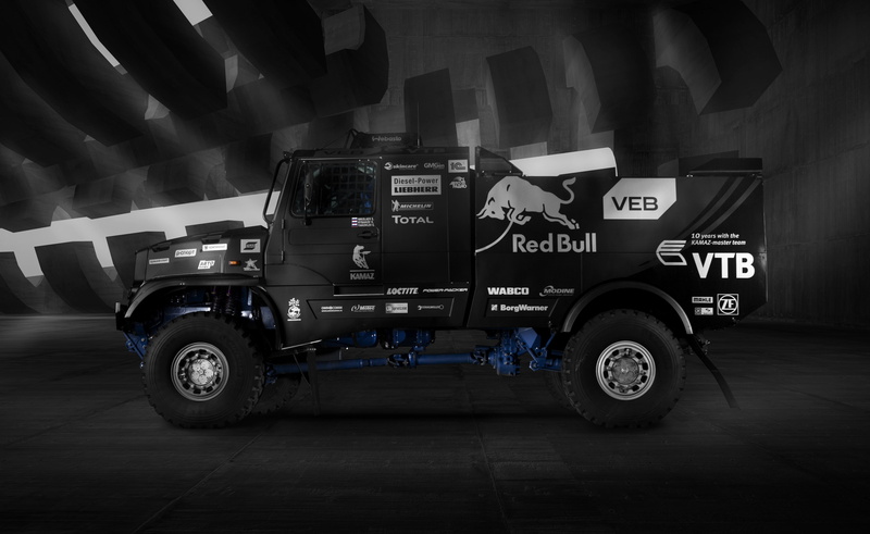 KAMAZ, Master, RedBull, KAMAZ-43509, Russia, 43509, Truck, Rally, 4K