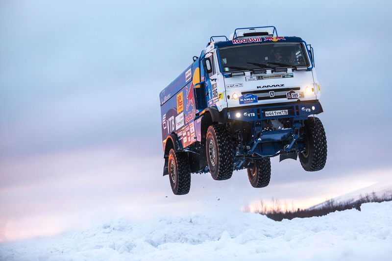Truck, KAMAZ, Master, The Arctic, 2K, Snow, RedBull, Rally, Power, Winter, Russia
