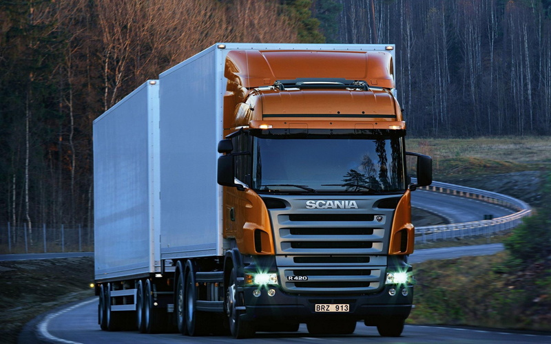 scanio, r, truck, cars, scania, 2560x1600, orange, 2K, scania r 420