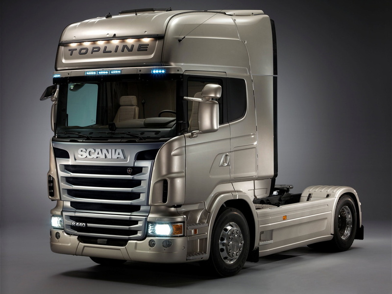 transportation, front View, semi-Truck, stationary, road, cargo Container, car, technology, grey, large, white color, Scania, gray, shipping, indoors, 1080P