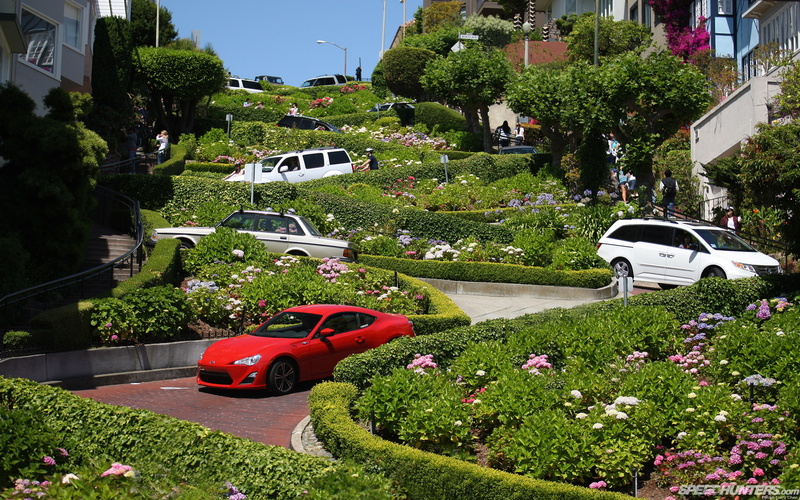 cars, s, francisco, san, 1080P, hd, street, fr, lombard, scion
