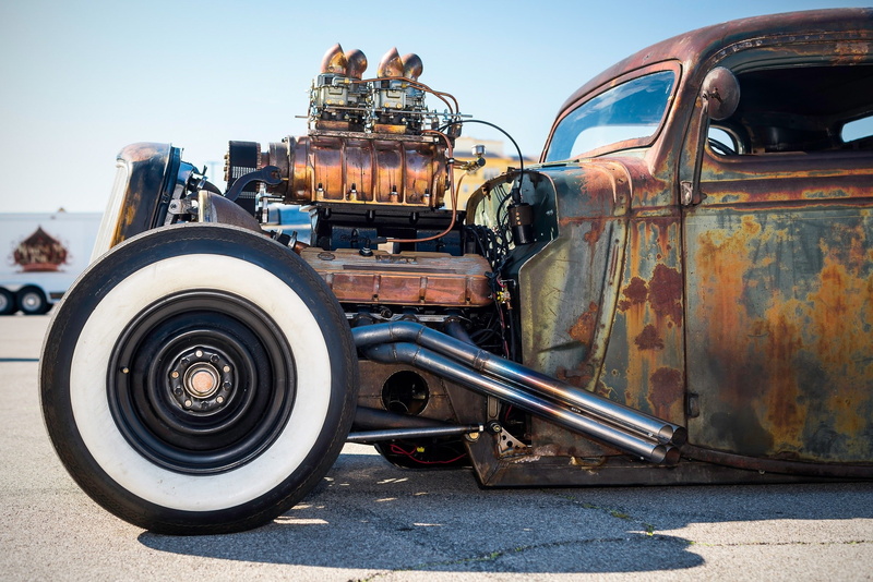 transportation, old, land vehicle, deterioration, day, motor vehicle, retro styled, Hot Rod, antique, 1080P, mode of transportation, obsolete, no people