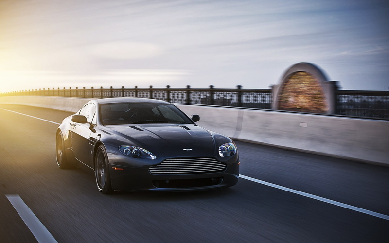 road, Aston Martin Vanquish, Aston Martin, 2K, sports car, car