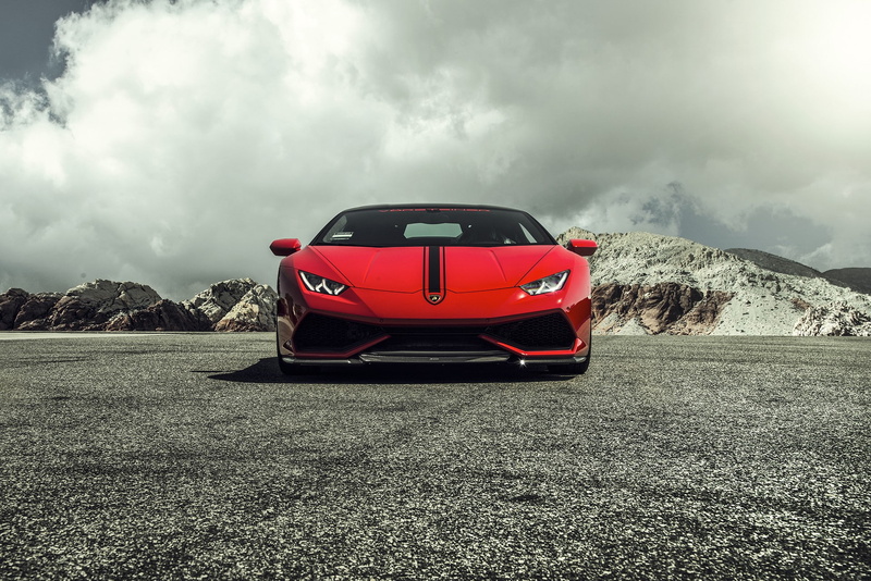 Huracan, Lamborghini, lp, Lamborghini Huracan, 1080P, Red, LP 610-4, 2015