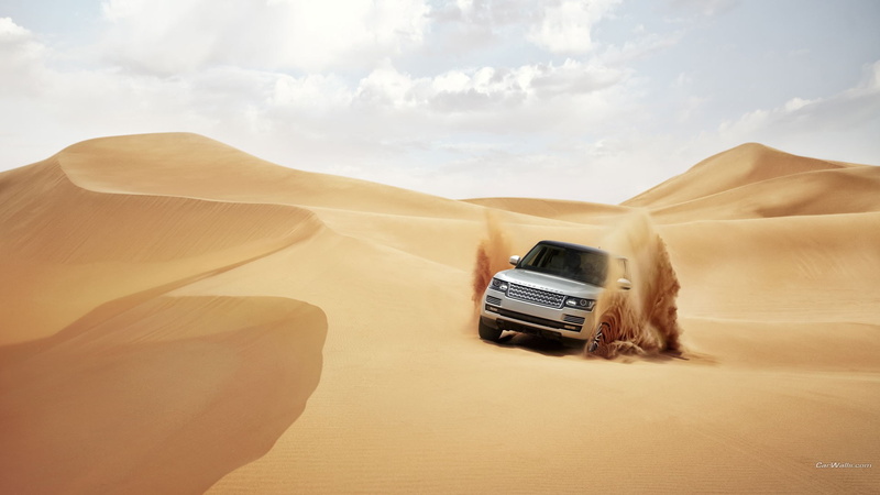 sand, car, desert, dune, 1080P, Range Rover