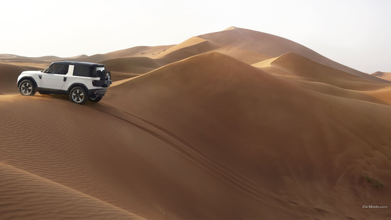 land, arid climate, transportation, concept cars, environment, scenics - nature, Land Rover DC100, travel, sand, copy space, sand dune, road trip, no people