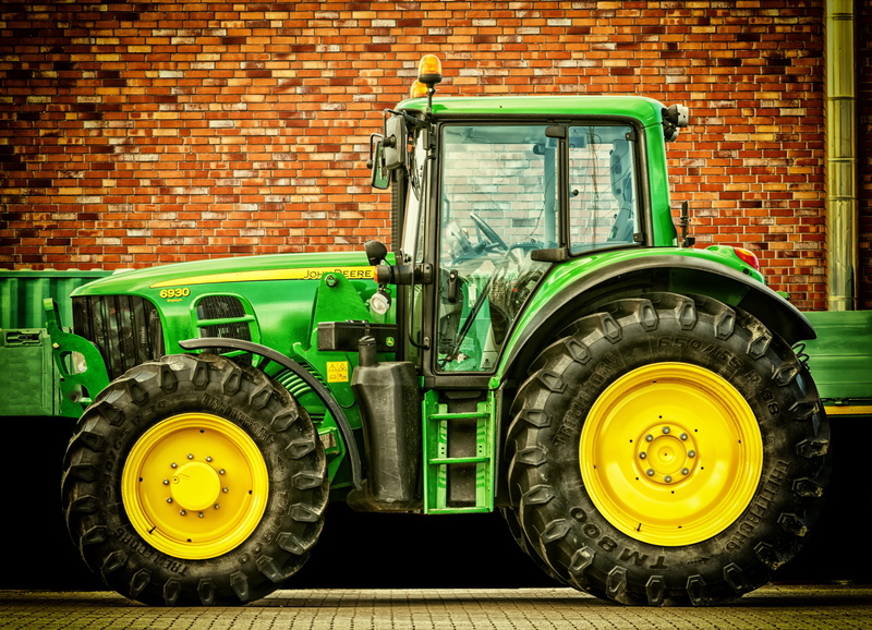 wall - building feature, agriculture, vehicle, no people, technology, brick, truck, wall, tires, outdoors, brick wall, automotive, power, 5K, motor, drive