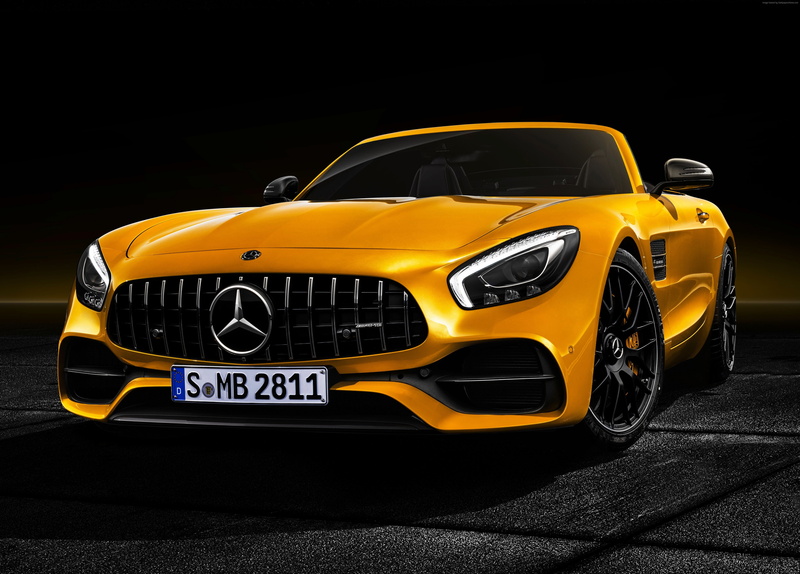 4K, 2019 Cars, 5K, 5K, Mercedes-Benz AMG GT S Roadster