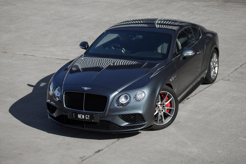luxury car, Geneva Auto Show 2016, 4K, Bentley continental GT V8 S