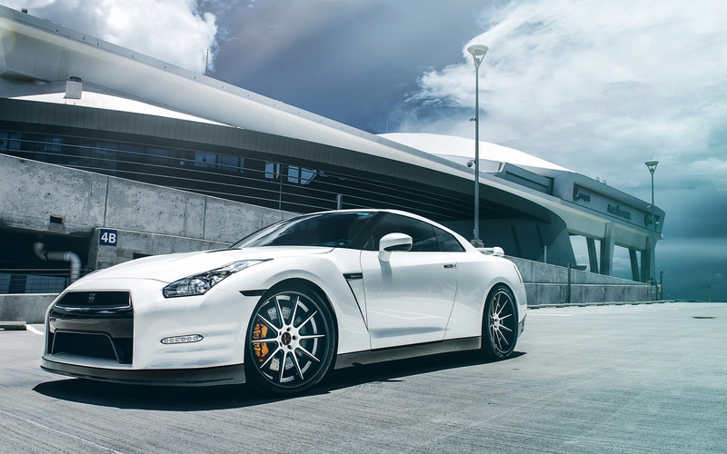 R35, s, best, GT-R, Nissan, gtr, coupe, car, 1080P, white