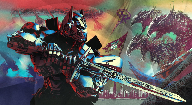 Transformers, Optimus Prime, Transformers: The Last Knight, Sword, Robot, 1080P