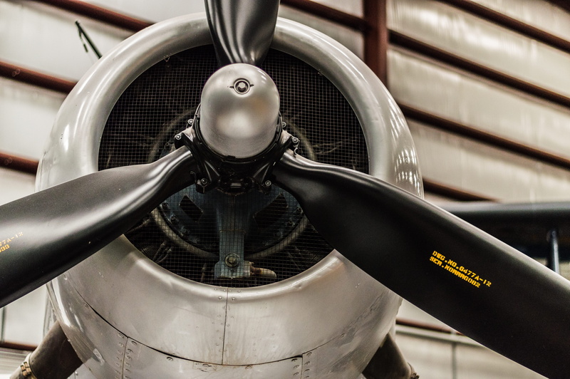 airplane, close-up, plane, airplane propeller, s, no people, day, motorcycle, close, architecture, photography, silver colored, grayscale, transportation