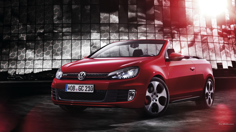 VW Golf GTI, 1080P, Volkswagen, car