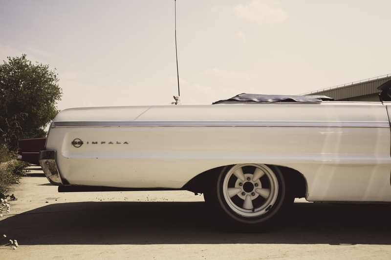 4K, muscle car, mode of transportation, rarity, stationary, vehicle, sky, classic, impala, street, land Vehicle, old-fashioned, oldtimer, vintage Car