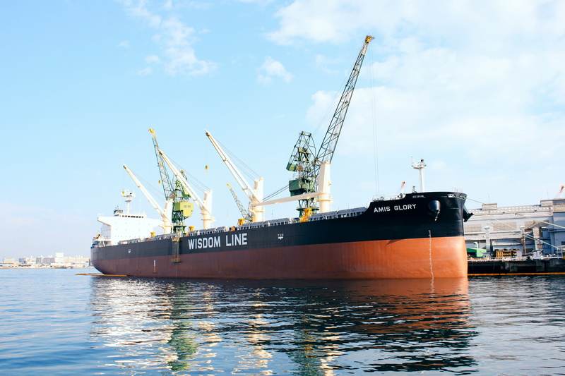 outdoors, crane - Construction Machinery, cargo, sky, commercial Dock, freight Transportation, cloud - sky, waterfront, mode of Transport, business, Cargo ship