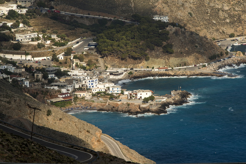 townscape, greece, tree, chania, hora sfakion, residential district, water, village, building exterior, shore, land, nature, cityscape, 5K, outdoors, building